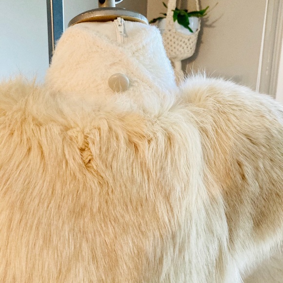 Rare Vintage Norma Lepofski Alpaca Wool & Fur Coat - Picture 10 of 16